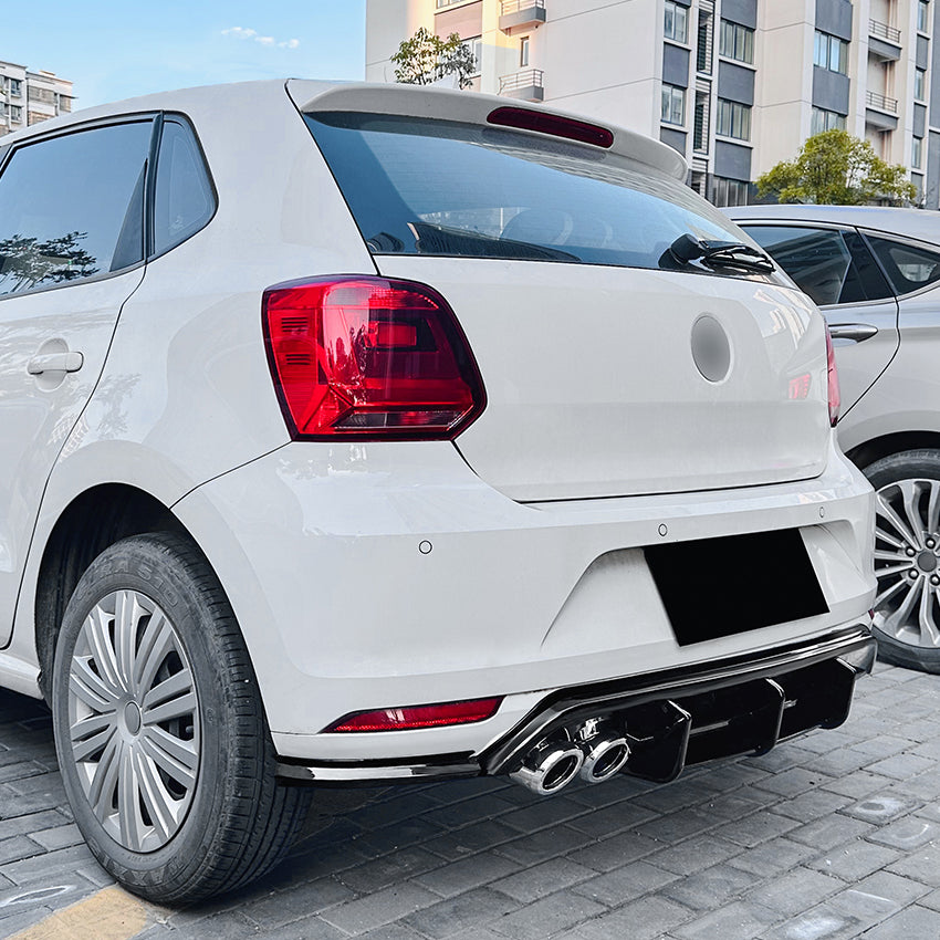 Max Style Gloss Black Diffuser for VW Polo MK5 Standard Model 10-14