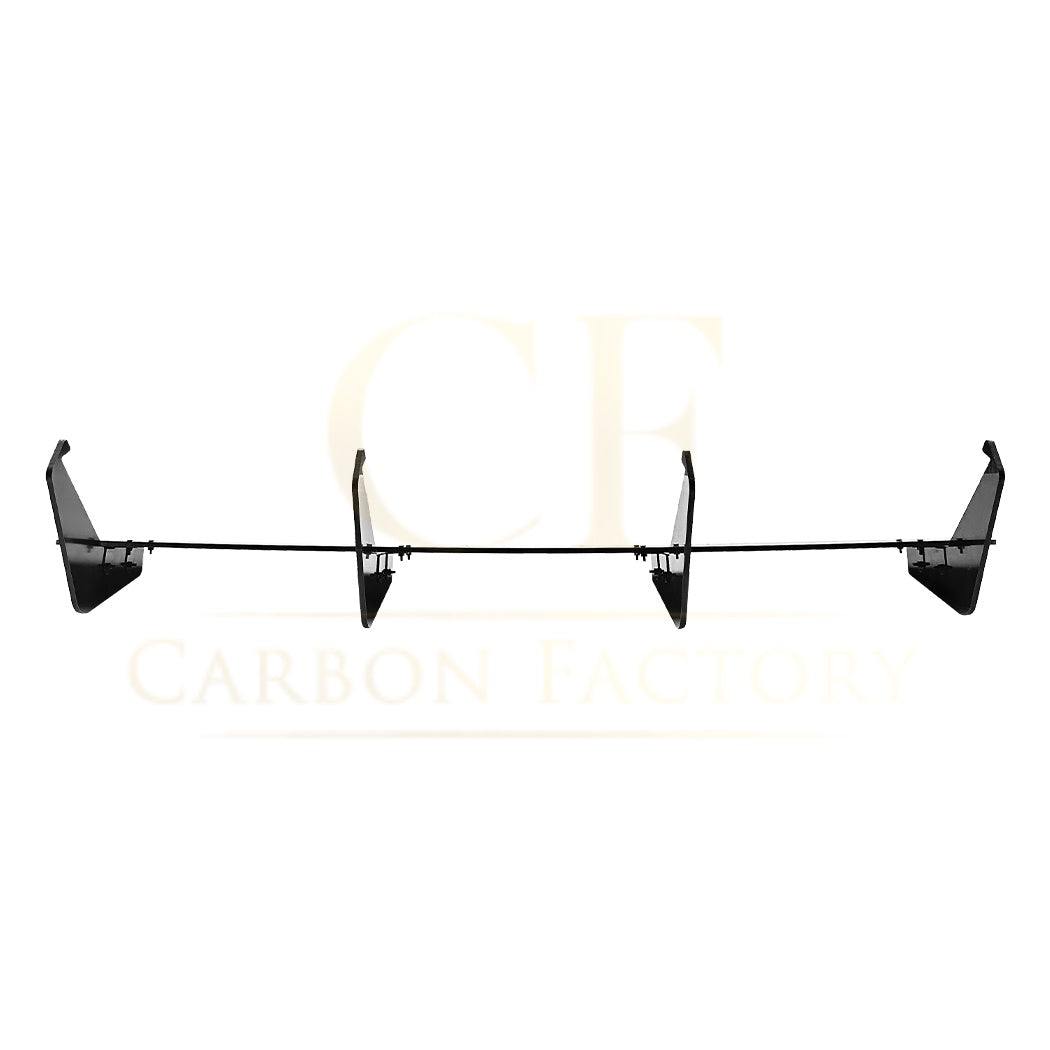 PSM Style Gloss Black Rear Diffuser for Audi B8.5 A4 S Line 13-15