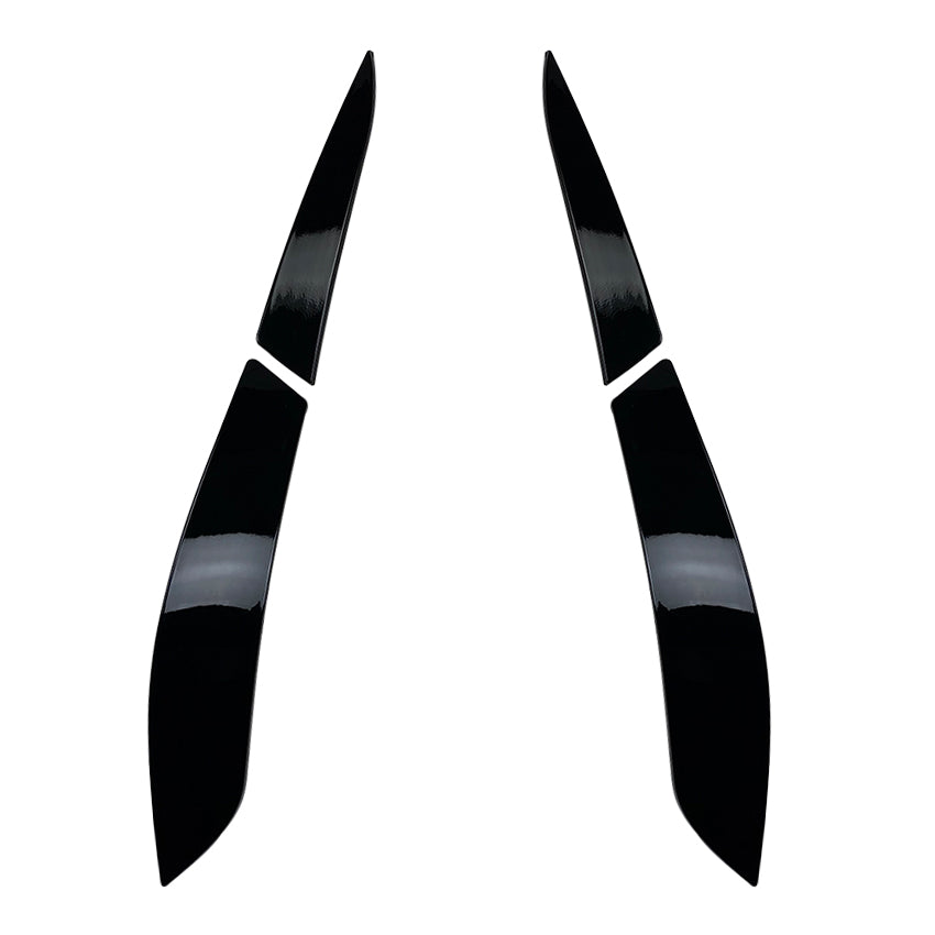 Gloss Black Rear Light Trims for VW Golf MK6 08-12