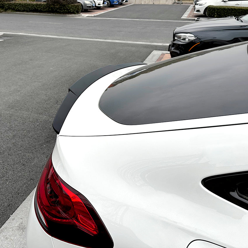 B Style Gloss Black Boot Spoiler for Mercedes Benz C167 GLE Coupe 19-26