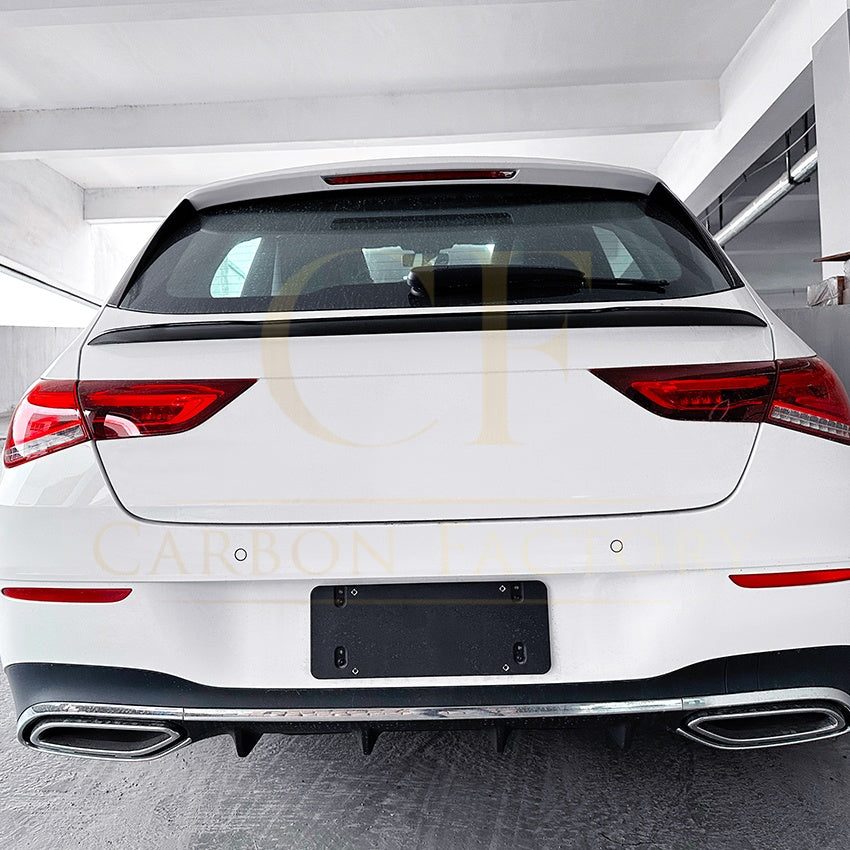 AMG Style Gloss Black Mid Spoiler for Mercedes Benz W118 CLA Estate 19-Present - Carbon Factory