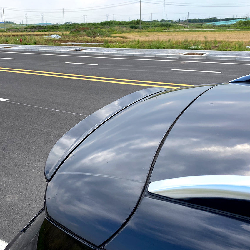 A Style Gloss Black Roof Spoiler for Mercedes Benz W167 GLE SUV 19-26