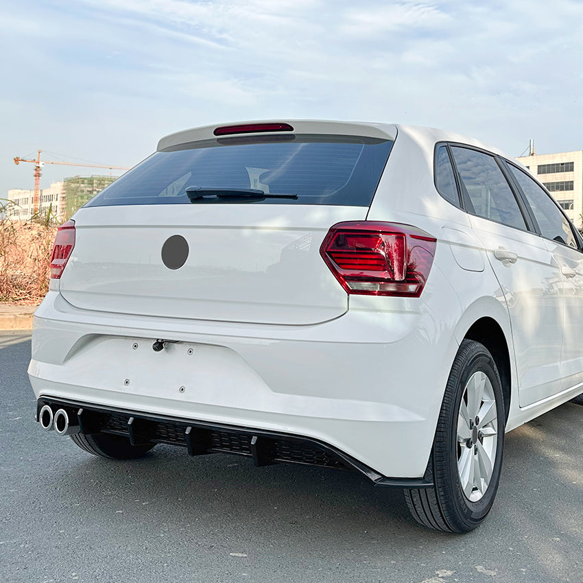 OT Style Gloss Black Diffuser for VW Polo MK6 Standard model 18-26