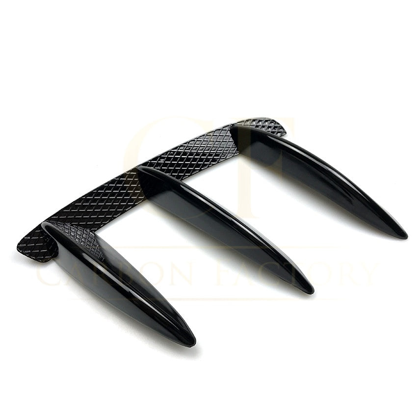 Gloss Black Rear Canards for Mercedes Benz W176 A Class AMG 13-18