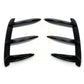 Gloss Black Rear Canards for Mercedes Benz W176 A Class AMG 13-18