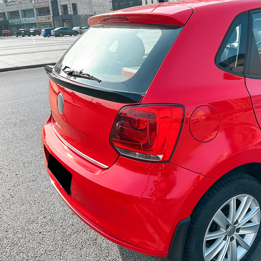 Gloss Black Mid Spoiler for VW Polo MK5 10-17