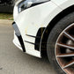 LP Style Gloss Black Front Canards for Mercedes Benz W177 A Class AMG & A35 18-22