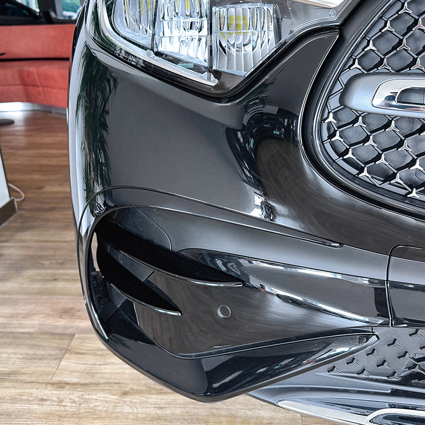 Gloss Black Front Side Trims for Mercedes Benz X254 GLC 23-26