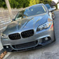 V Style Gloss Black Front Splitter for BMW F10 F11 5 Series 10-17