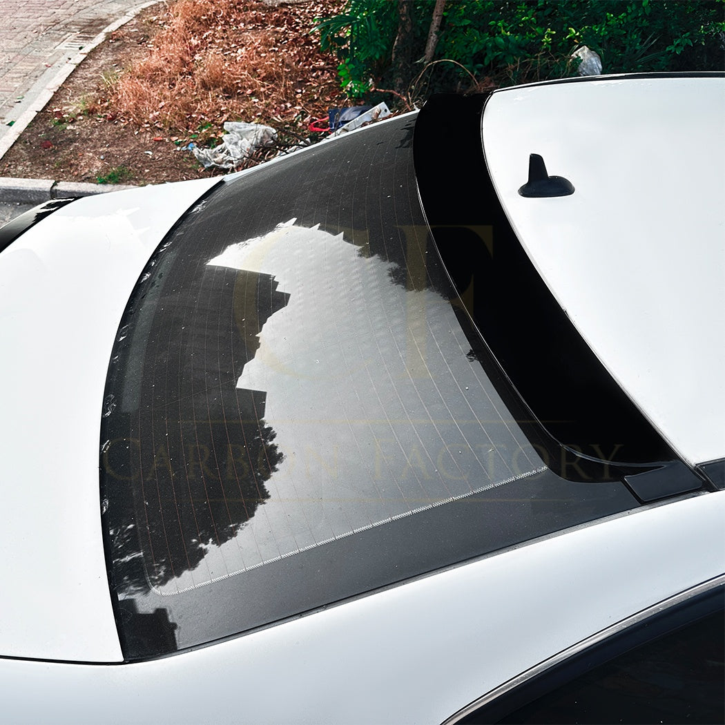 Gloss Black Roof Spoiler for Mercedes Benz W204 C Class & C63 Saloon 07-14 - Carbon Factory