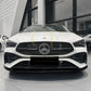 AMG Style Gloss Black Front Splitter for Mercedes Benz W177 A Class AMG & A35 23-25