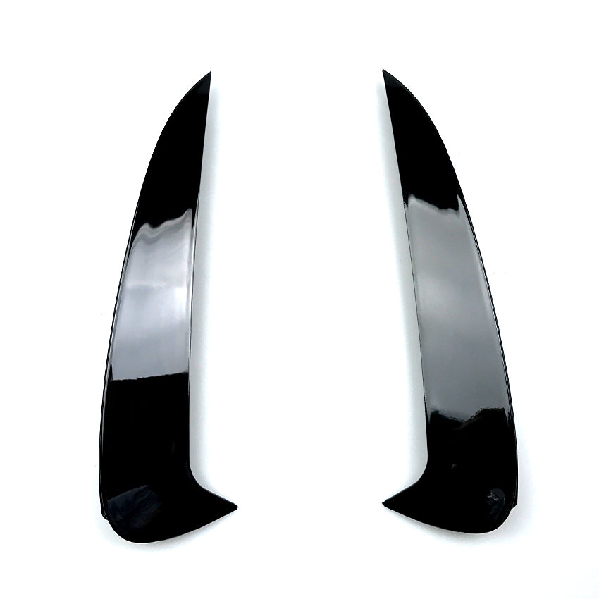 Gloss Black Rear Bumper Trims for Mercedes Benz W213 E Class AMG 16-23 - Carbon Factory