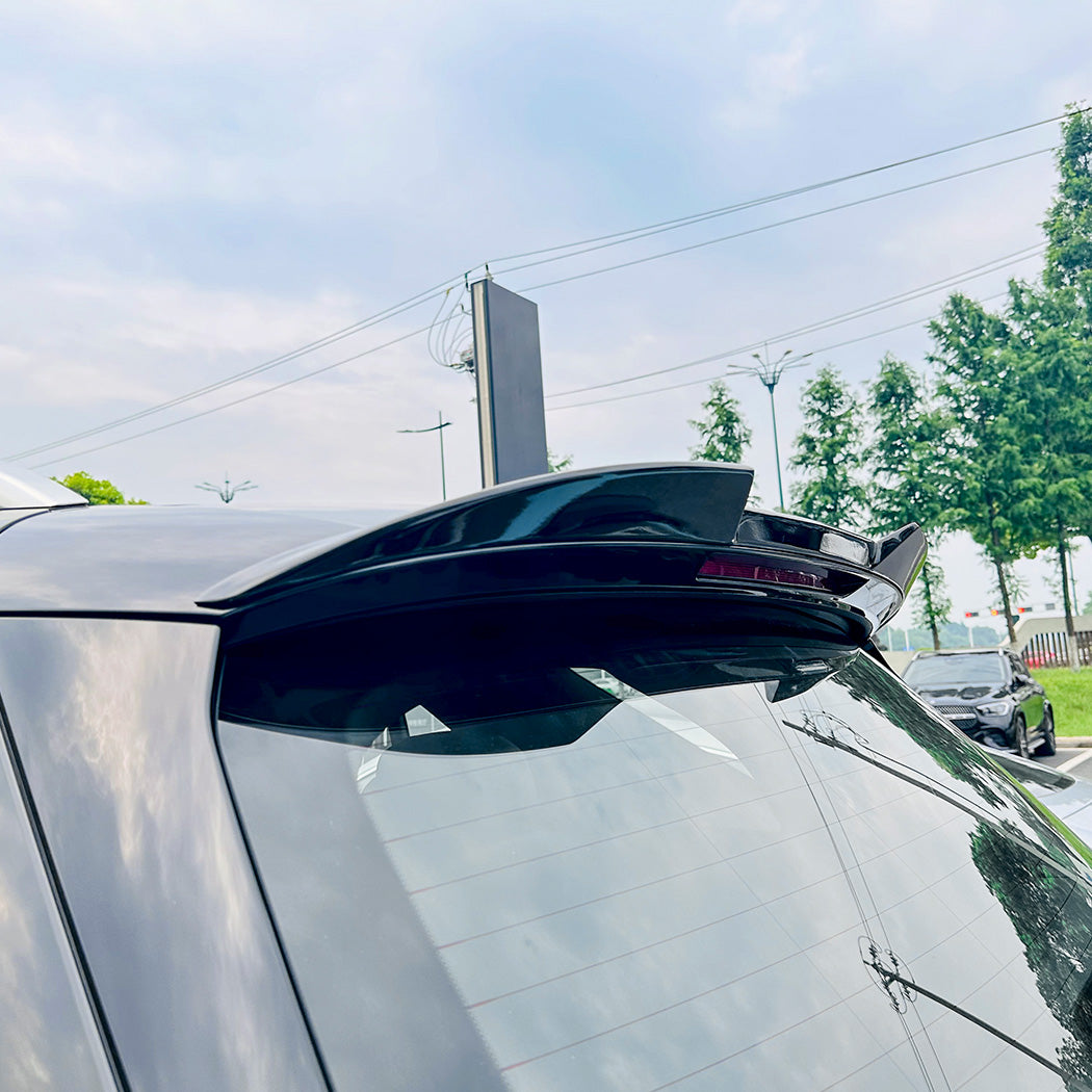 V Style Gloss Black Roof Spoiler for Mercedes Benz W167 GLE SUV 19-26