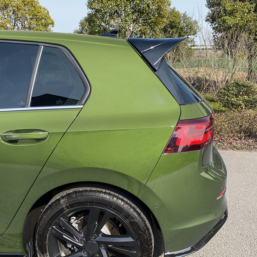 CS Style Gloss Black Spoiler for VW Golf MK8 MK8.5 GTI & R & GTD 20-26
