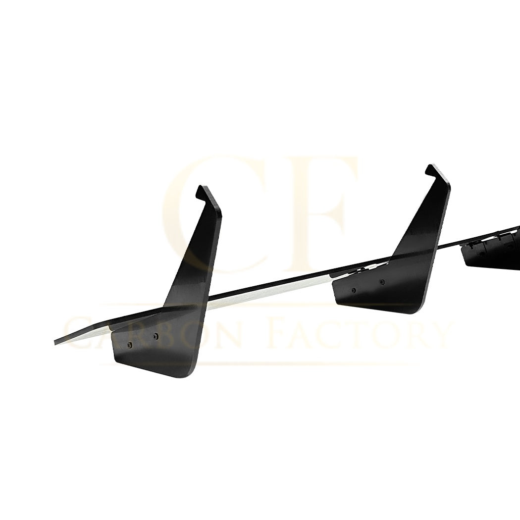 PSM Style Gloss Black Rear Diffuser for Audi B8.5 A4 S Line 13-15