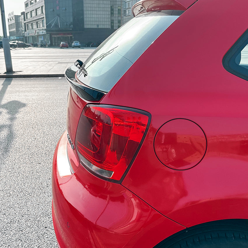 Gloss Black Mid Spoiler for VW Polo MK5 10-17
