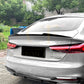 V Style Gloss Black Boot Spoiler for Audi B9 A5 S5 RS5 17-24
