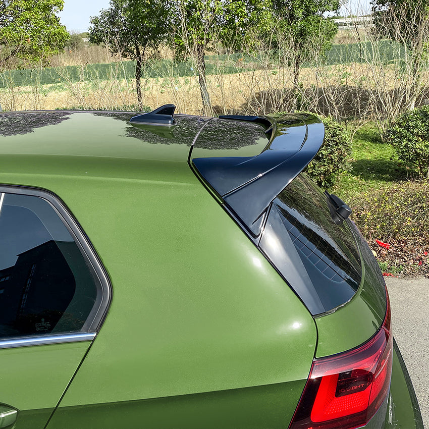 CS Style Gloss Black Spoiler for VW Golf MK8 MK8.5 GTI & R & GTD 20-26