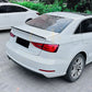 V Style Gloss Black Boot Spoiler for Audi A3 8V S3 RS3 Saloon 13-20 - Carbon Factory