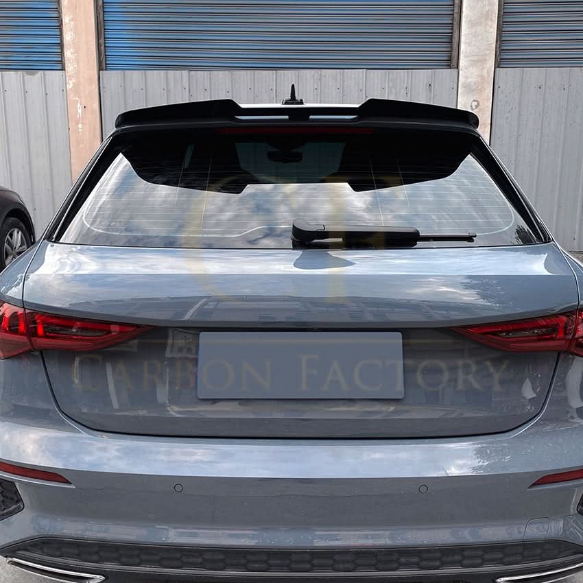 Max Style Gloss Black Roof Spoiler for Audi A3 S3 RS3 8Y Sportback 20-Present - Carbon Factory