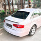 Gloss Black Roof Spoiler for Audi S4 B8 B8.5 08-15