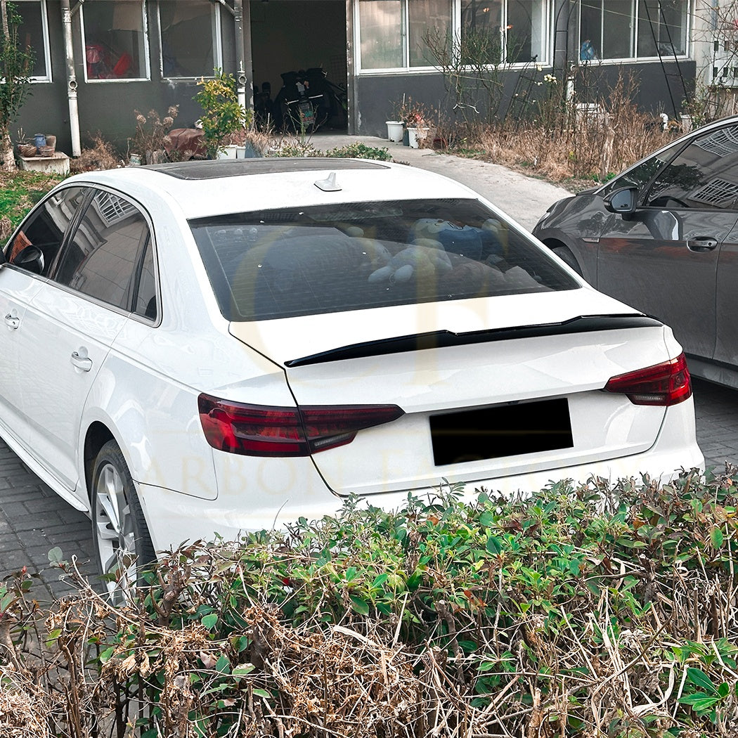 PSM Style Gloss Black Boot Spoiler for Audi A4 S4 B9 B9.5 15-25