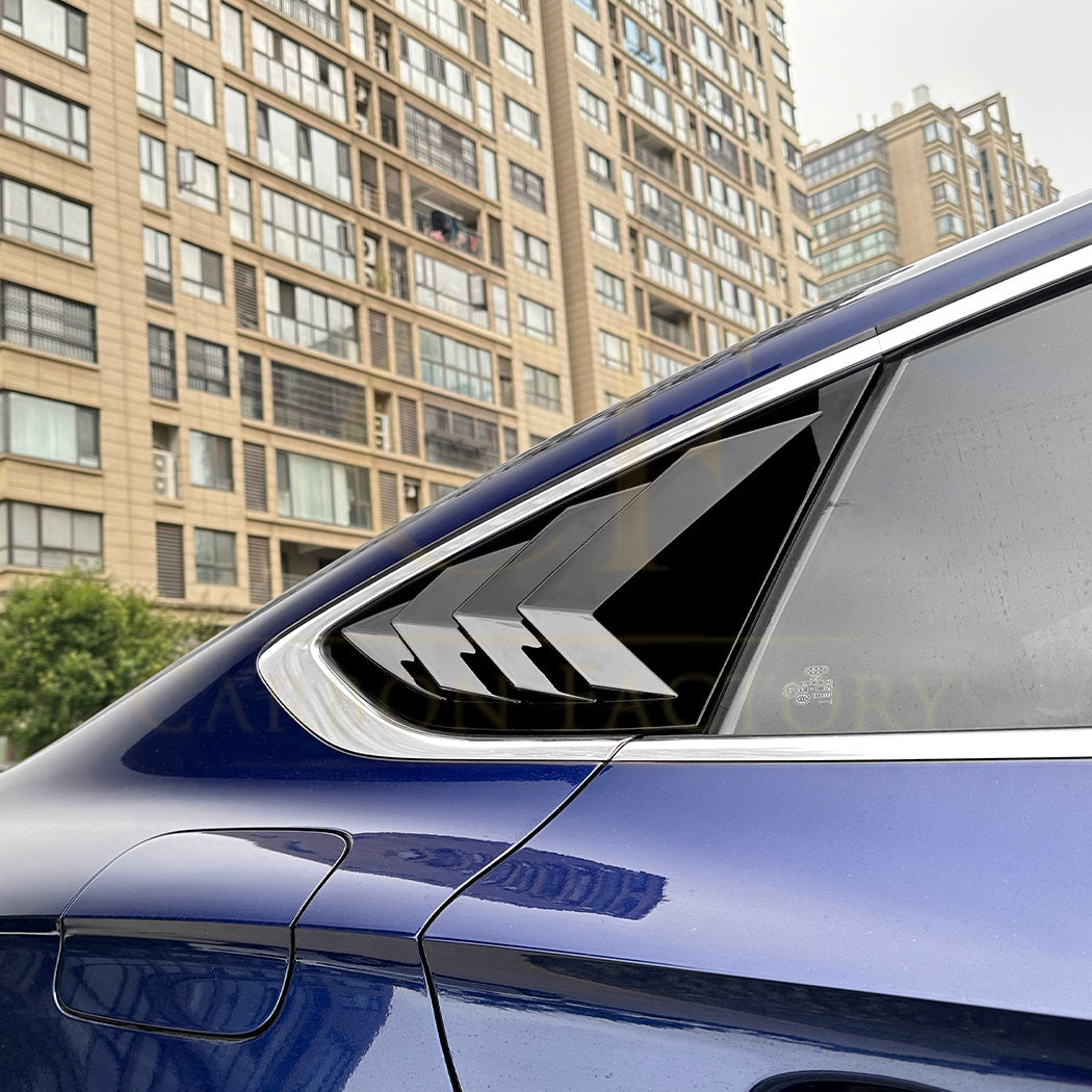 Gloss Black Window Louver Vents for Audi B9 A5 S Line & S5 Sportback 17-24 - Carbon Factory