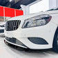 AMG Style Gloss Black Front Splitter for Mercedes Benz W176 A Class 13-15