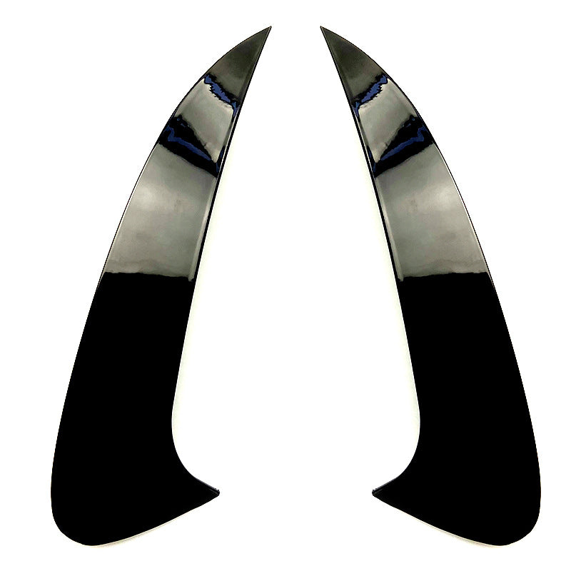 Gloss Black Rear Canards for Mercedes Benz W166 C292 GLE 16-19