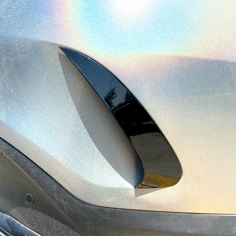 Gloss Black Rear Canards for Mercedes Benz W166 C292 GLE 16-19