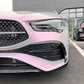 Gloss Black Front Side Trims for Mercedes Benz W118 CLA AMG 24-Present