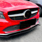 AMG Style Gloss Black Front Splitter for Mercedes Benz W117 CLA Non-AMG 16-19