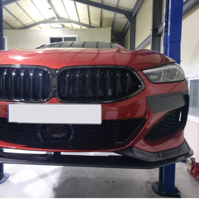 Carbon Fibre Front Fog Light Trims for BMW G14 G15 G16 8 Series 18-Present