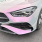 Gloss Black Front Side Trims for Mercedes Benz W118 CLA AMG 24-Present