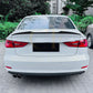 V Style Gloss Black Boot Spoiler for Audi A3 8V S3 RS3 Saloon 13-20 - Carbon Factory