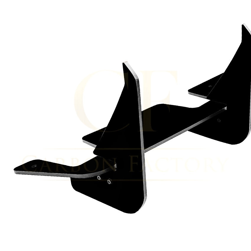 V Style Gloss Black Rear Diffuser for Mercedes Benz W176 A45 13-18