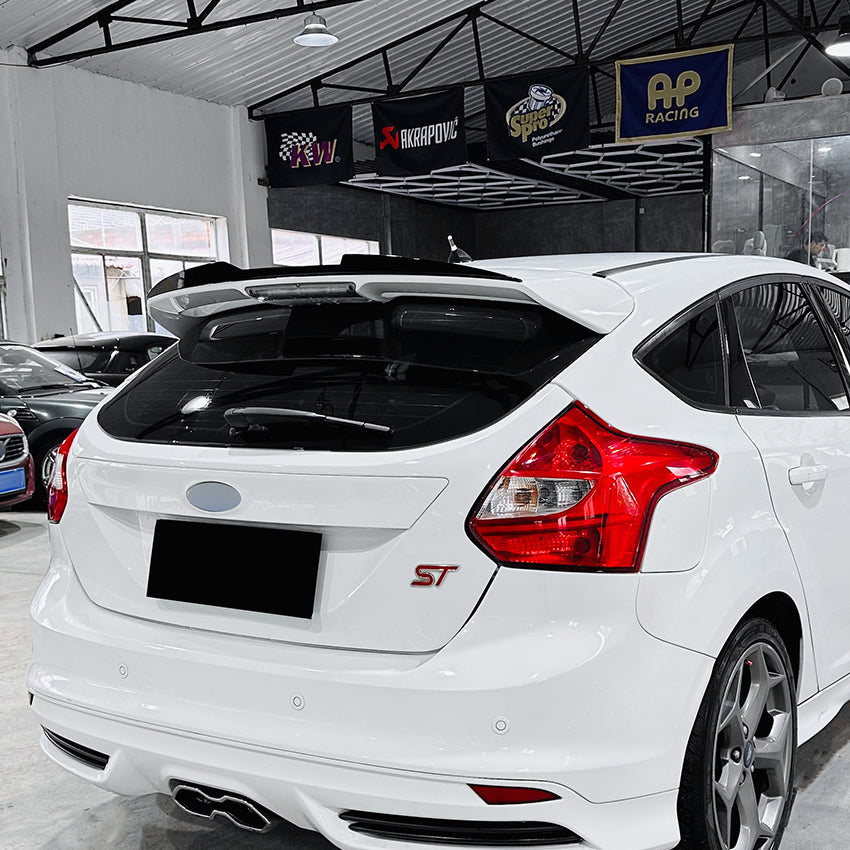 Gloss Black Roof Spoiler for Ford Focus ST C346 MK3 11-18
