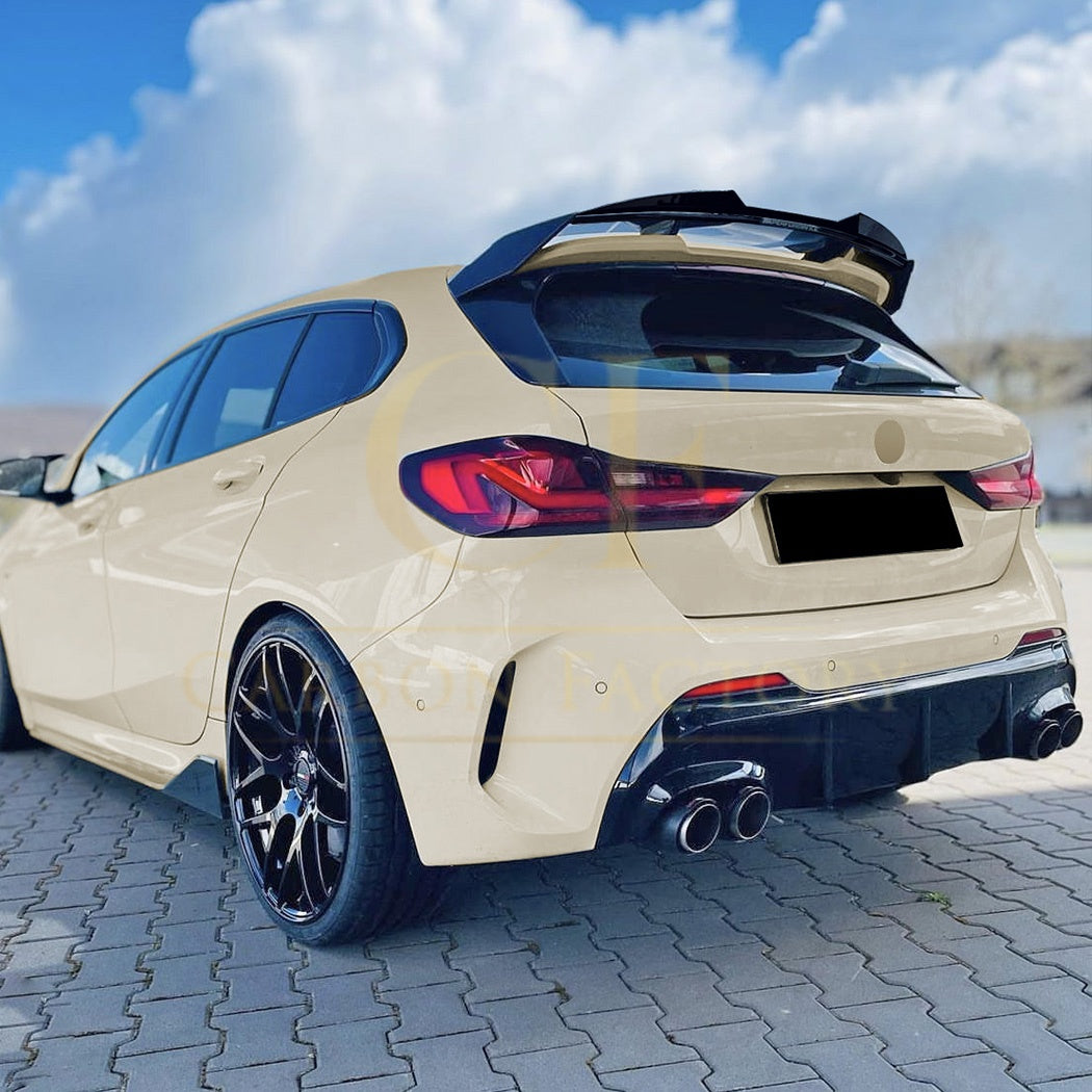 MP Style Add On Gloss Black Spoiler for BMW F40 1 Series 19-24