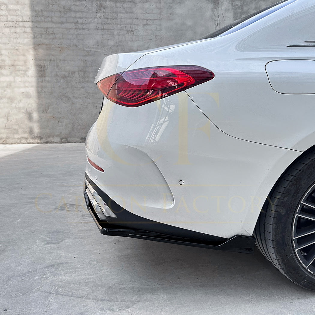 Gloss Black Rear Diffuser Extension for Mercedes Benz W206 C Class 22-Present - Carbon Factory