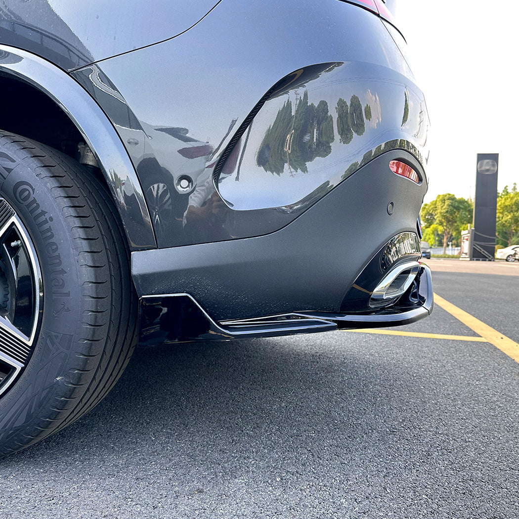 A Style Gloss Black Diffuser for Mercedes Benz C254 GLC Coupe 23-26
