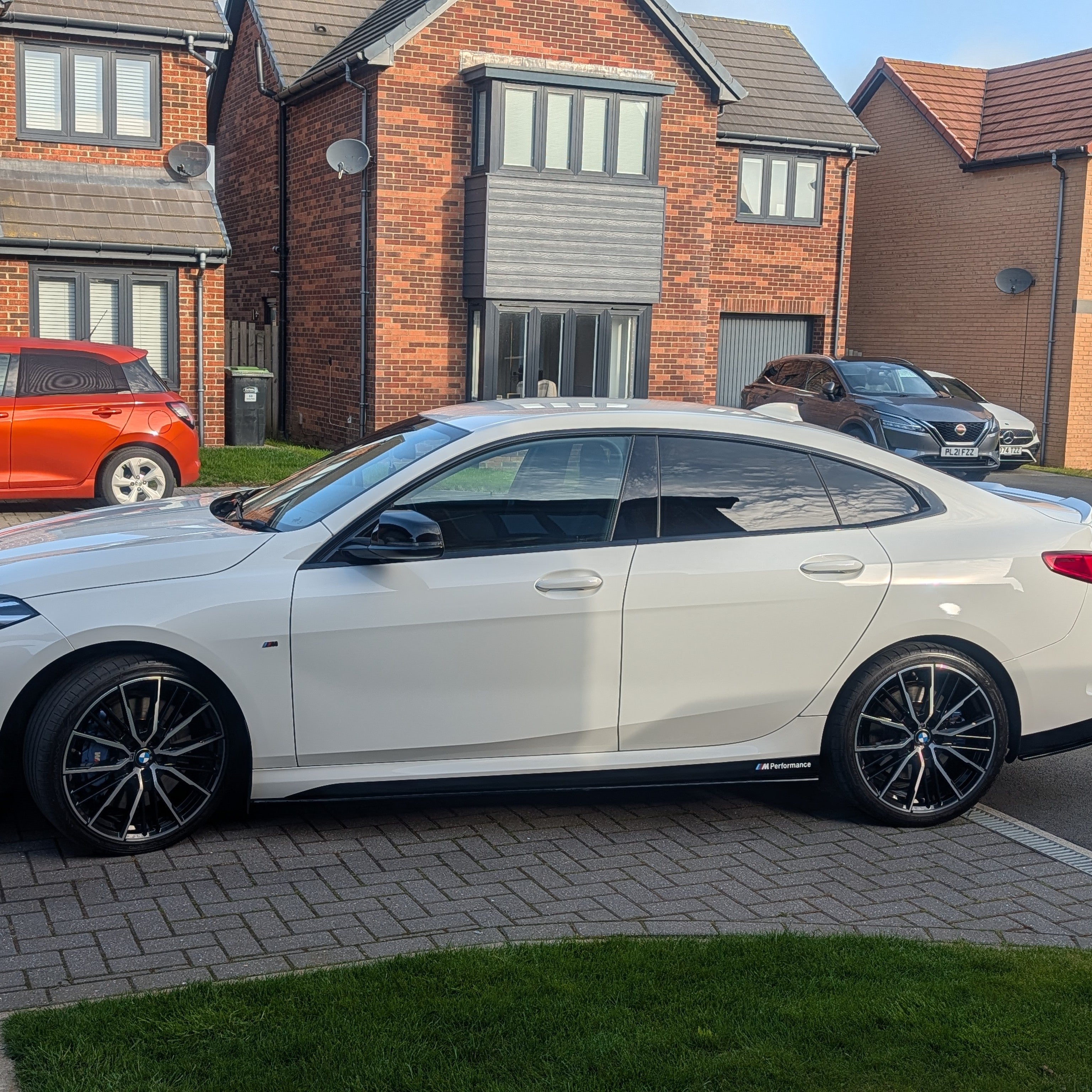MP Style Gloss Black Side Skirts for BMW F44 2 Series 21-Present