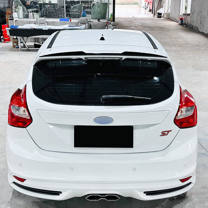 Gloss Black Roof Spoiler for Ford Focus ST C346 MK3 11-18