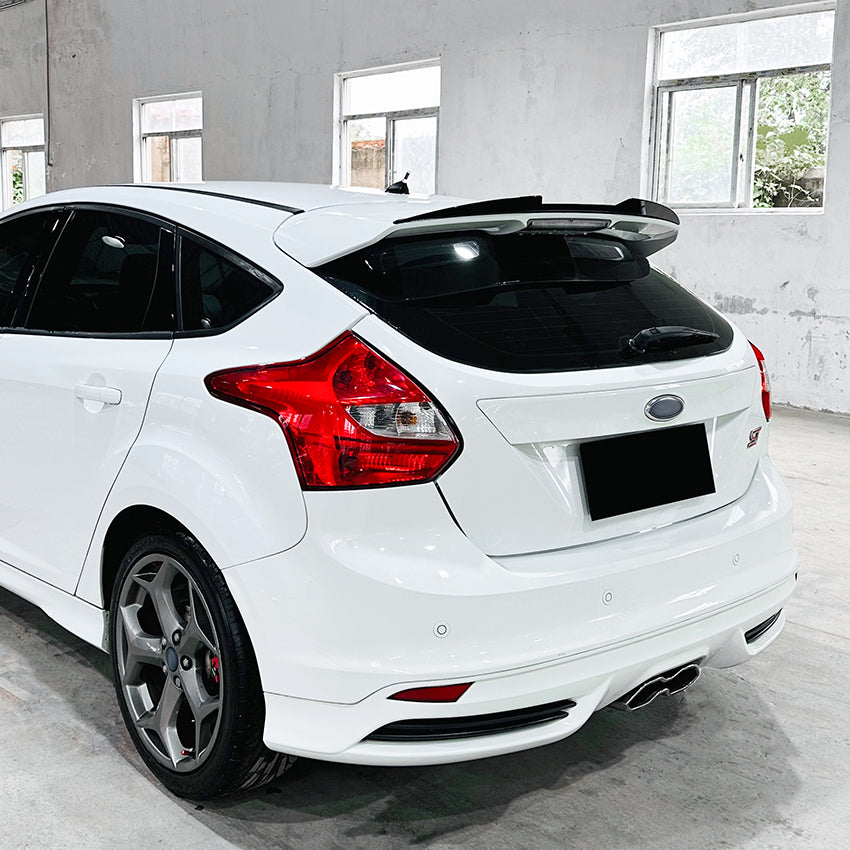 Gloss Black Roof Spoiler for Ford Focus ST C346 MK3 11-18