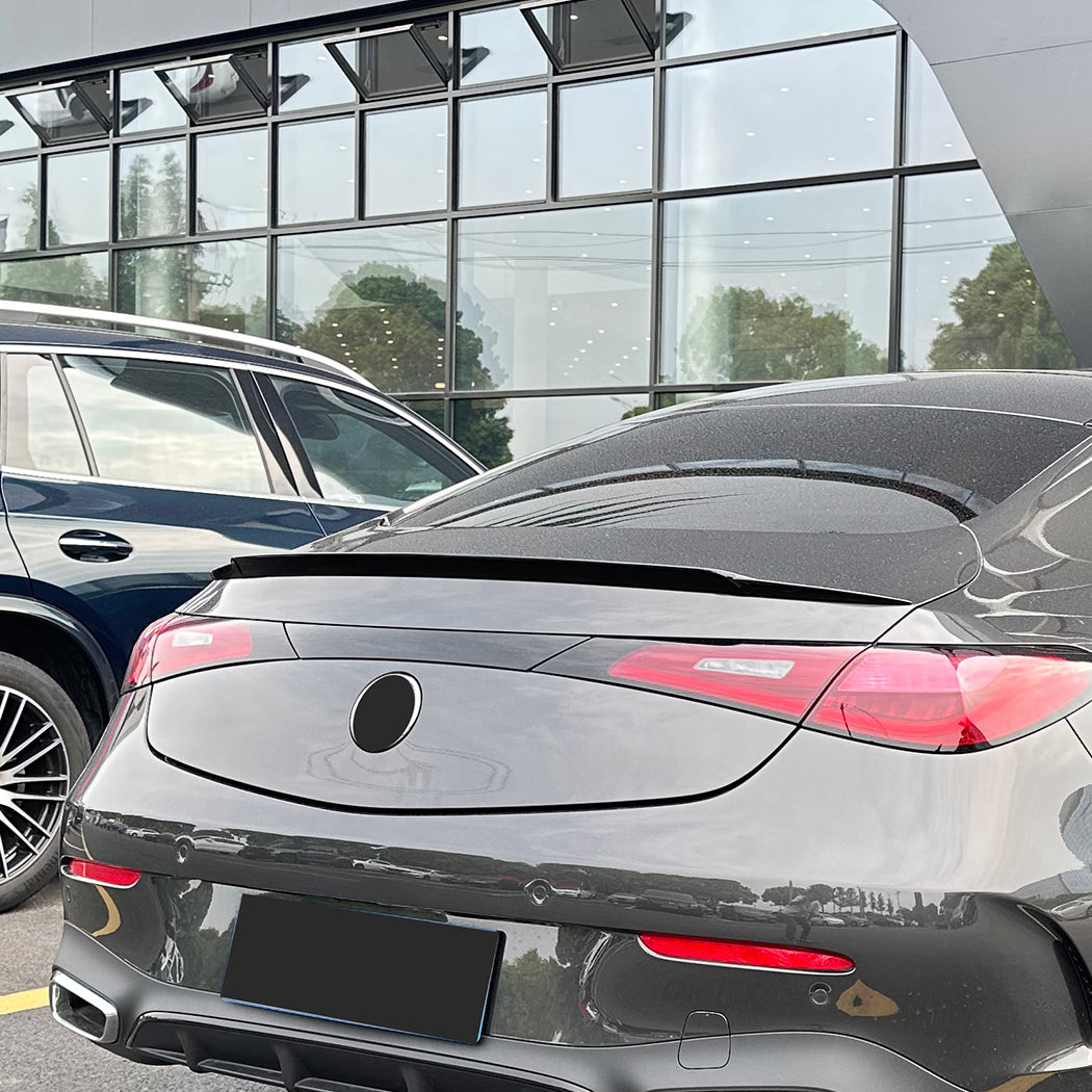B Style Gloss Black Boot Spoiler for Mercedes Benz C236 GLE Coupe 24-Present