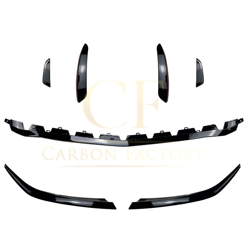 Gloss Black Canards for Mercedes Benz W177 A Class AMG 18-25 (Replacement)