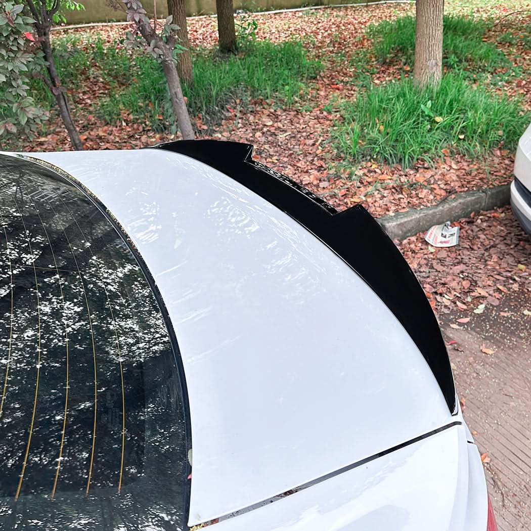 V Style Gloss Black Boot Spoiler for Audi A3 S3 RS3 8Y Saloon 20-Present - Carbon Factory