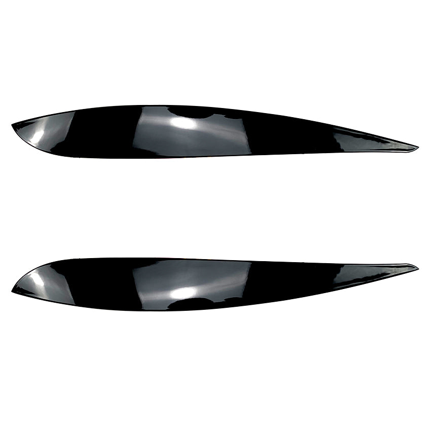 Gloss Black Headlight Trims for VW Polo MK4 05-09