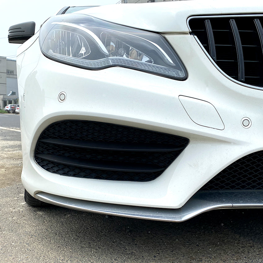 Gloss Black Front Bumper Grille for Mercedes Benz C207 E Class Coupe AMG 13-17 - Carbon Factory