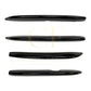 Gloss Black Front Side Trims for Mercedes Benz W118 CLA AMG 19-23