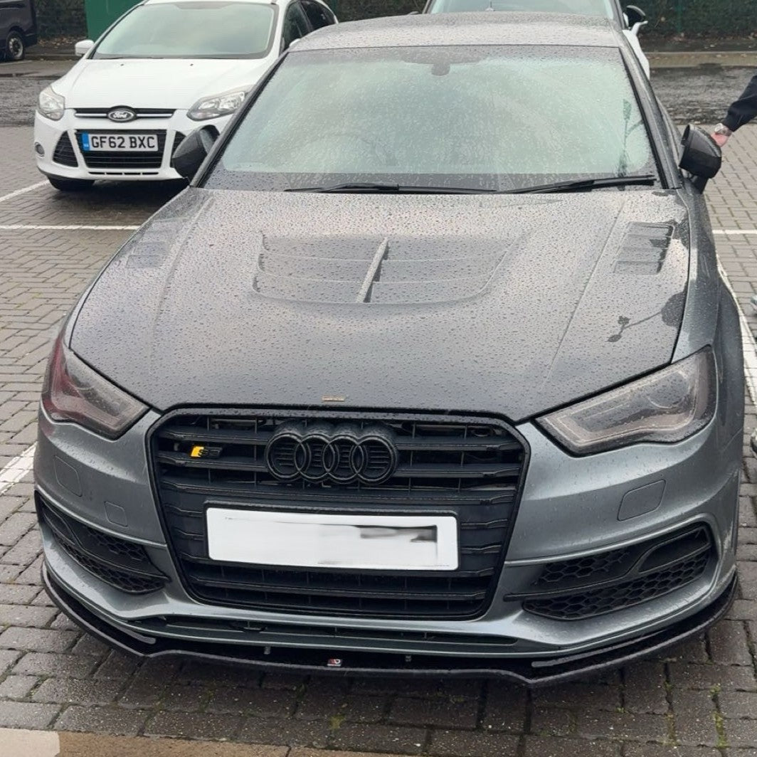 RS Style Carbon Fibre Bonnet for Audi A3 S3 RS3 13-19 - Carbon Factory